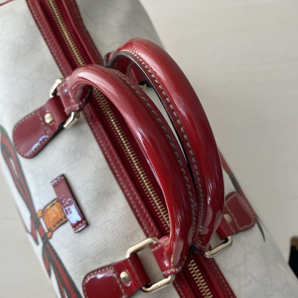 Authentic Gucci Tattoo Bird Monogram Speedy Bag - Picture 7 of 11